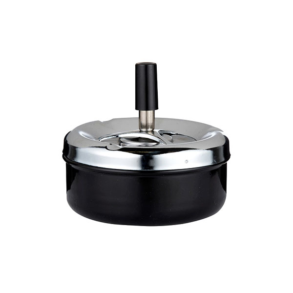 Ветроустойчив пепелник черен Angelo  Ø11см