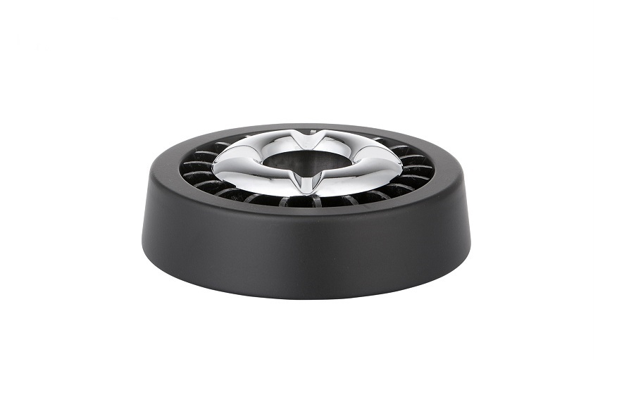 Пепелник Angelo ∅13см черен