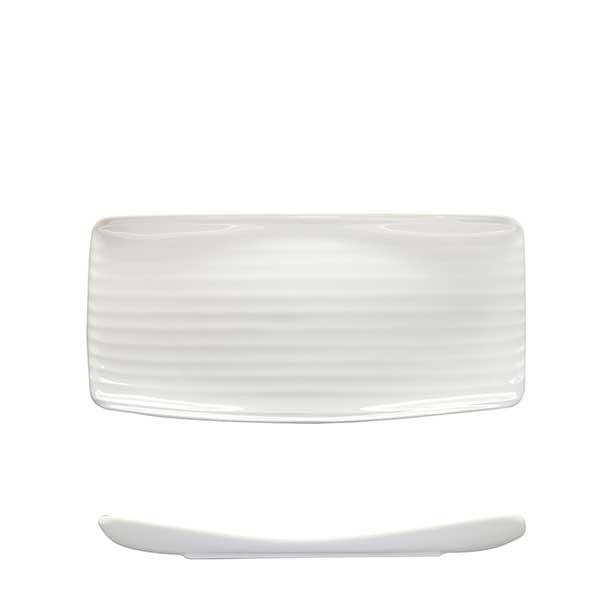 Creme правоъгълно плато 30x15cm