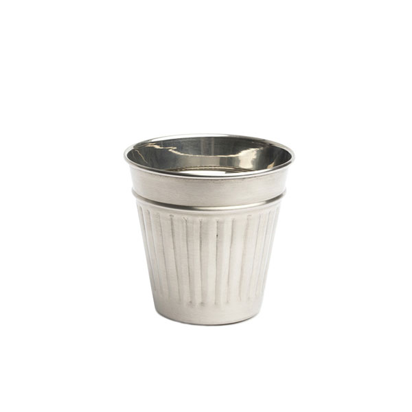 Кофичка за лед мини inox Ø9x9cm