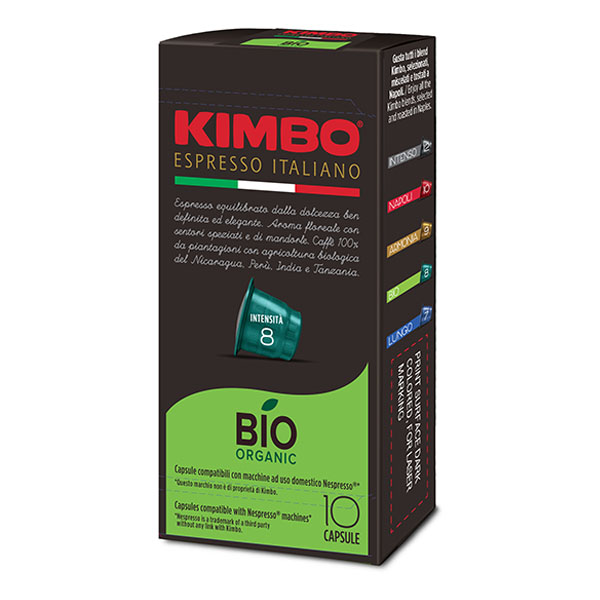 КАФЕ КИМБО БИО ЗА НЕСПРЕСО 10БР