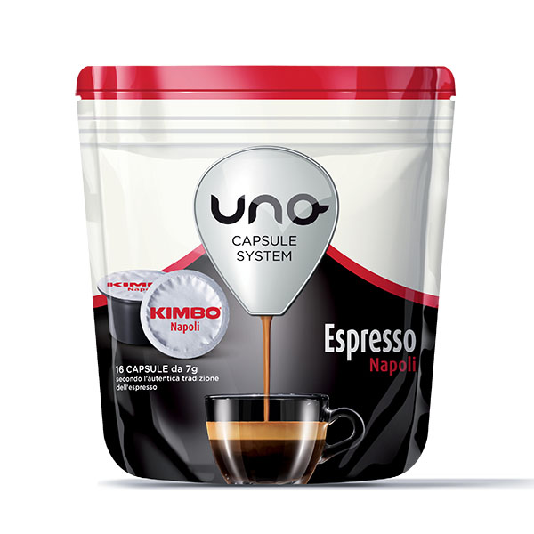Kimbo Napoli капсули за система Uno - 16 бр. х 7 г