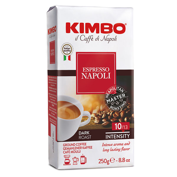 Kimbo Espresso Napoletano 250g мляно кафе вакуумна опаковка 