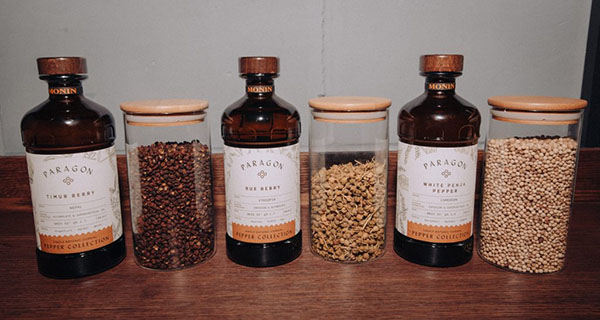 Monin Paragon Cordial - White Penja pepper - Камерун 485 ml