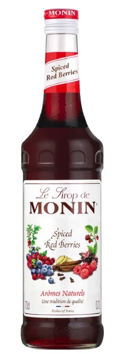 MONIN сироп Червени плодове 0.7l 