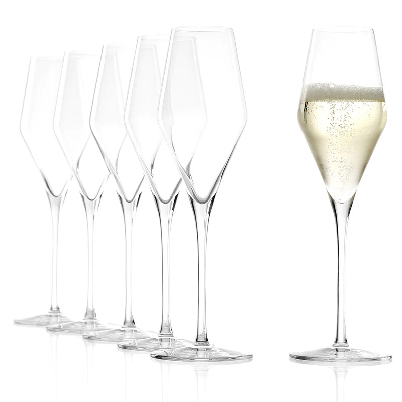 Кристална чаша  Quatrophil Champagne за шампанско  292 ml - Stolzle
