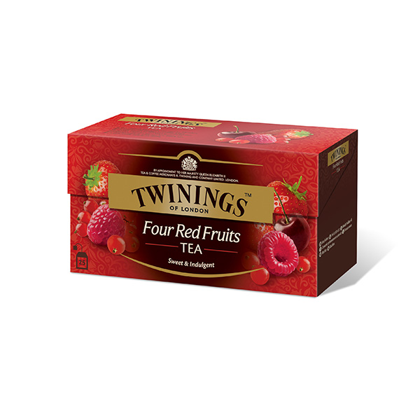 TWININGS - 4 червени плода - черен чай