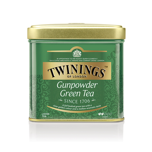 Зелен чай насипен Twinings в метална кутия