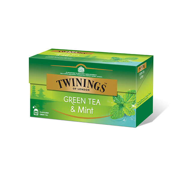 TWININGS - ЗЕЛЕН ЧАЙ с МЕНТА - зелен чай