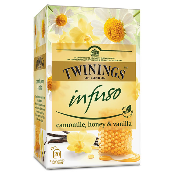TWININGS ЛАЙКА, МЕД И ВАНИЛИЯ - Билково-плодов чай