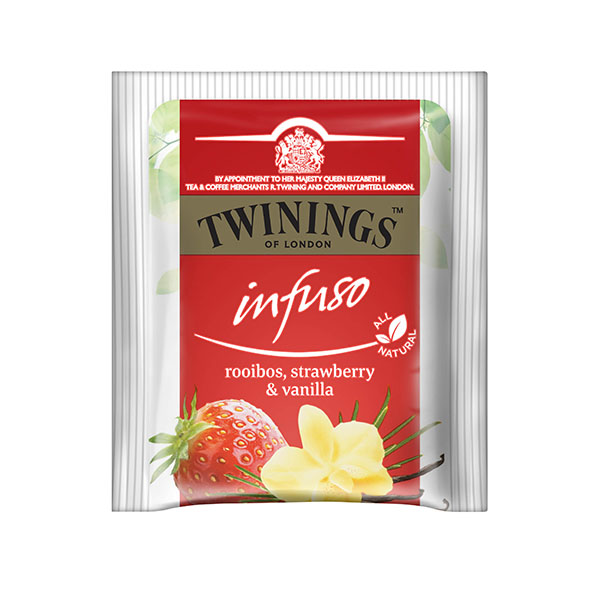 Билково - плодов чай Twinings ройбос, ягода и ванилия
