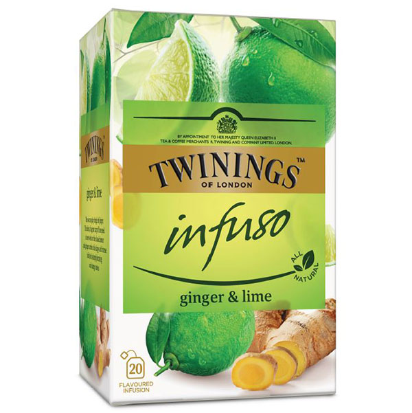 TWININGS ДЖИНДЖИФИЛ И ЛАЙМ - Билково-плодов чай