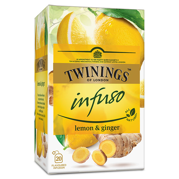TWININGS ЛИМОН И ДЖИНДЖИФИЛ - Билково-плодов чай