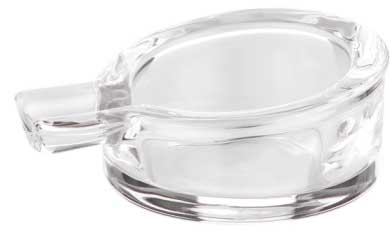 Пепелник за  1 пура стъклен