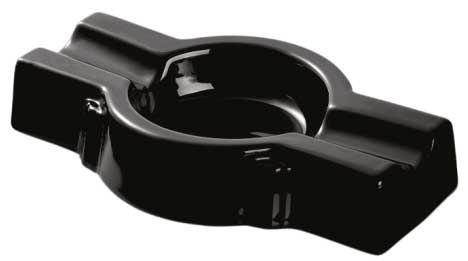 Пепелник за  2 пури черен