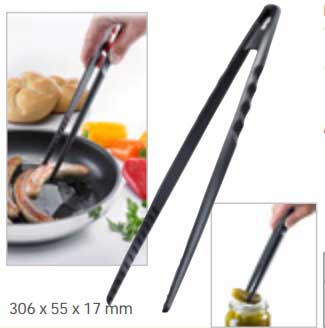 Пинсета черна 30cm