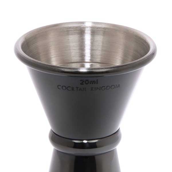 Джигър японски стил черен 20/40ml - Cocktail Kingdom