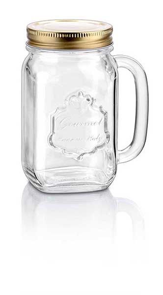 Буркан с Дръжка Country 480ml - Borgonovo