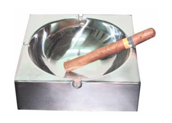 Пепелник за Бар Квадратен - метал 19,5/19,5cm